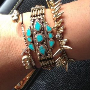 Moon Shield Bracelet by Vanessa Mooney